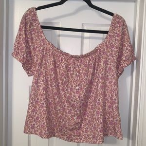 American Eagle Puff Sleeve Shirt